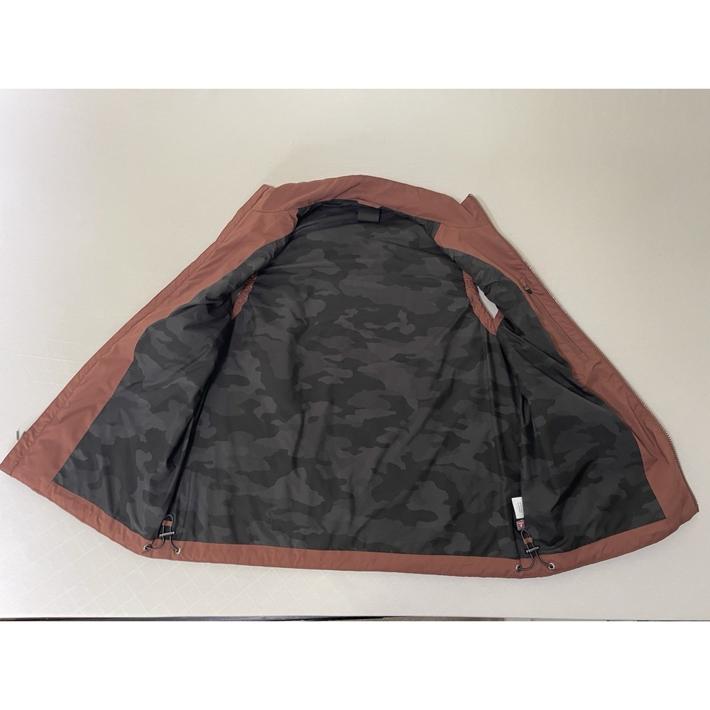 Vuori Echo Insulated Puffer 2.0 Vest Mens XL Rust Orange Primaloft V538 - Picture 3 of 6